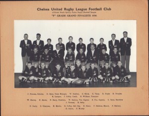 Henry James 2nd from right in front