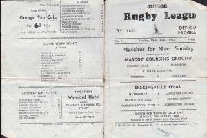 Junior Program 1940 a